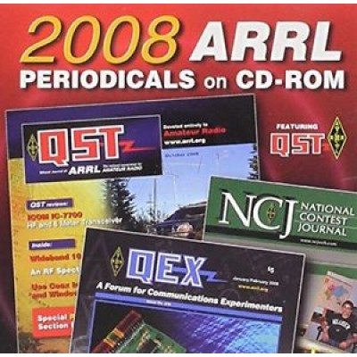 Livres ARRL Periodicals 2008 sur CD-ROM 